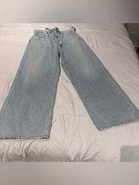 NWT Agolde- arlo foldover jean size 27